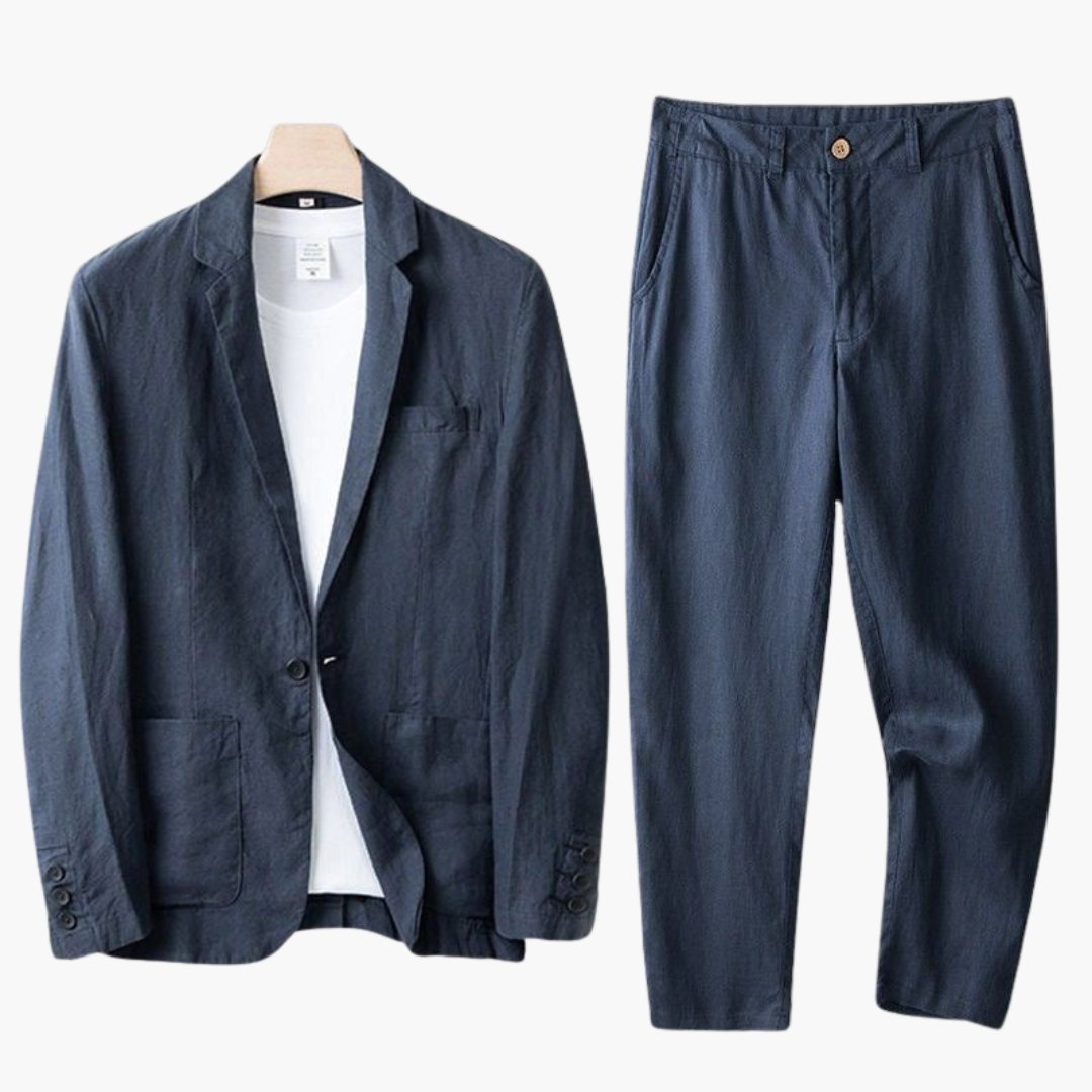 Leichter Sommer Herren Anzug – Sakko mit passender Hose