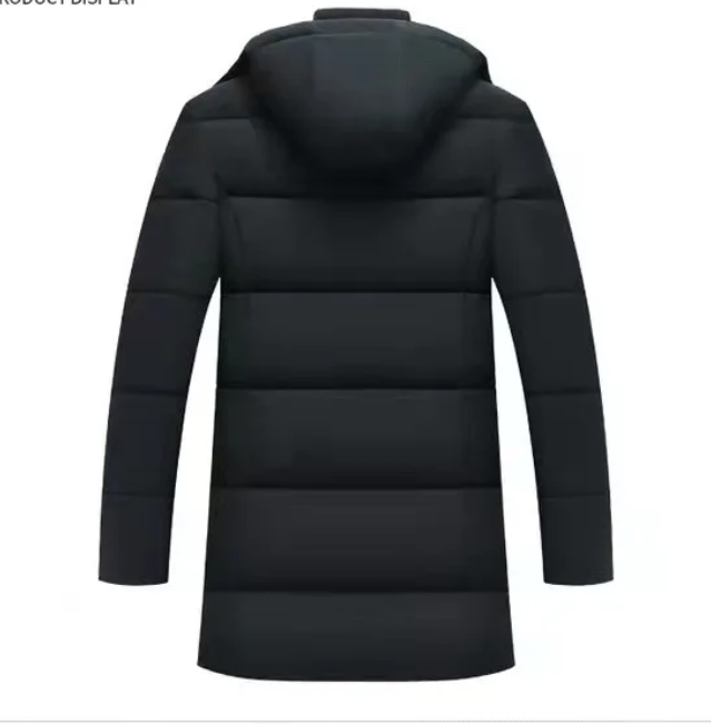 Frostel™ | Herren Winterjacke mit Kapuze, gepolstert und fleecegefüttert – Perfekt für kalte Tage