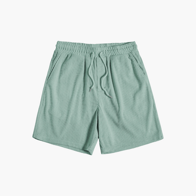 Zweiteiliges Cord-Set mit Kurzarmhemd - Herren Outfit