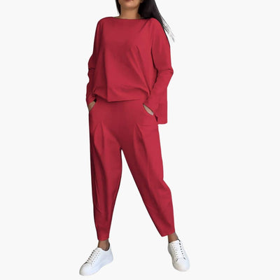 Stilvolles und gemütliches Zweiteiler-Set für Damen