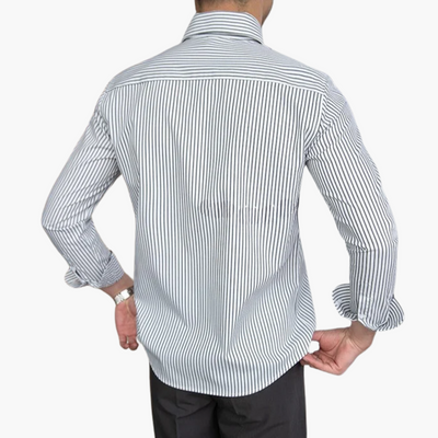 Old Money Herren - Hemd mit klassischem Streifenmuster