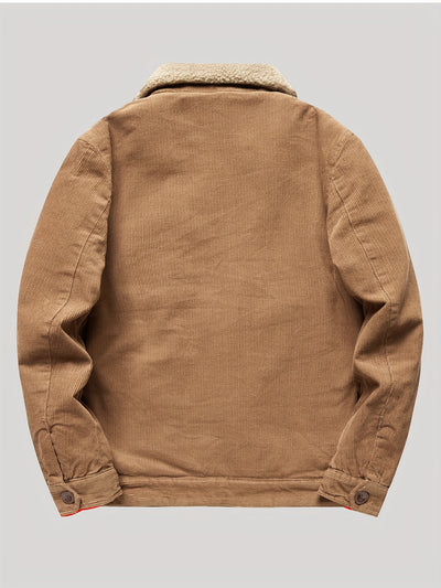 Majestic | Outdoor jacke mit knopfleiste herren warm