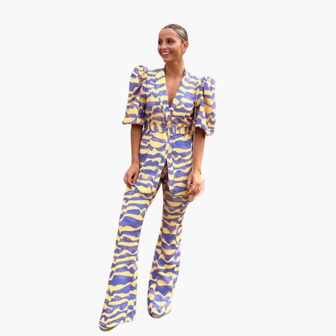 2-teiliges Damen-Set - Elegantes Freizeit-Outfit aus weichem Stoff