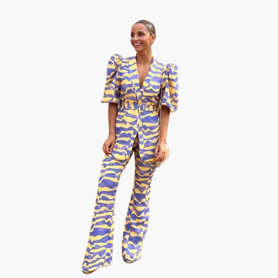 2-teiliges Damen-Set - Elegantes Freizeit-Outfit aus weichem Stoff