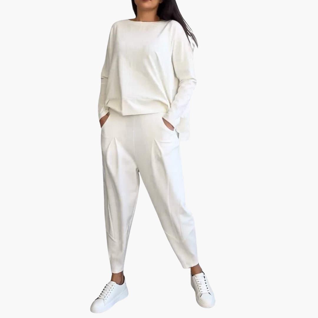 Stilvolles und gemütliches Zweiteiler-Set für Damen
