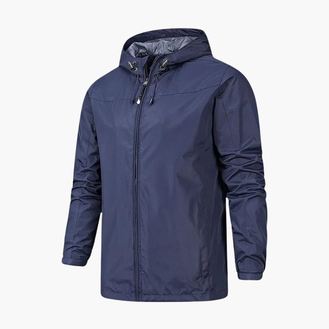Wasserdichte Regenjacke für Herren mit Atmungsaktivem Material