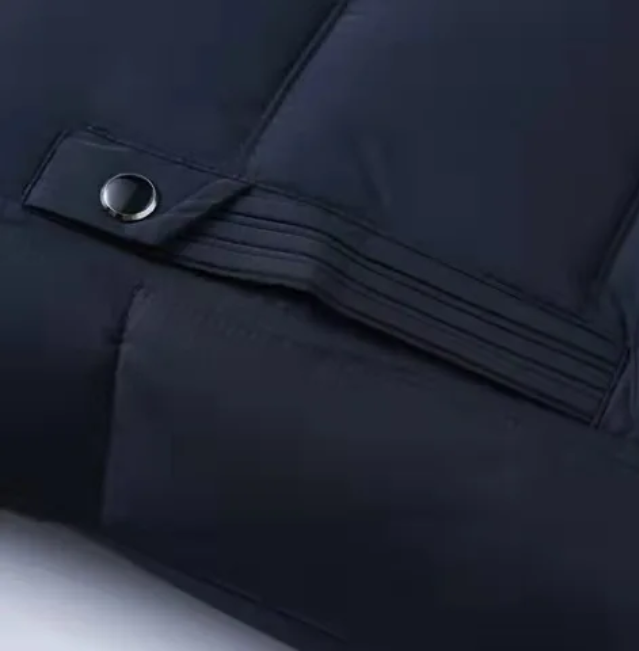 Frostel™ | Herren Winterjacke mit Kapuze, gepolstert und fleecegefüttert – Perfekt für kalte Tage