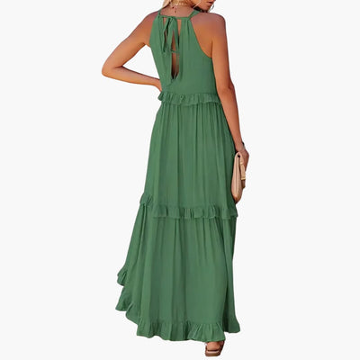 Maxikleid Stufen - Rüschenkleid für Damen, elegant & luftig