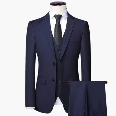 Formeller 3-teiliger Anzug für Herren - Klassischer Stil
