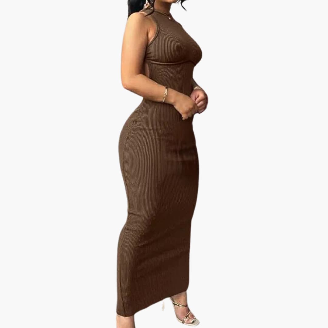 Elegantes Sommerkleid - Damenrückenfrei für den Strand