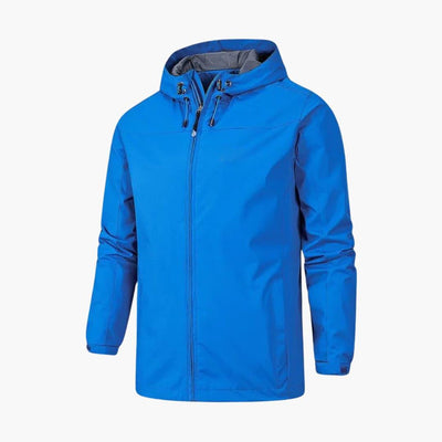 Wasserdichte Regenjacke für Herren mit Atmungsaktivem Material