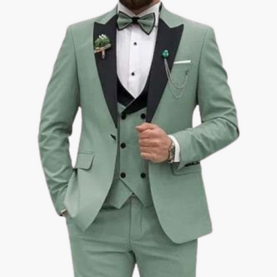 Stylisher Slim Fit Anzug - moderner Look für Herren zur Hochzeit