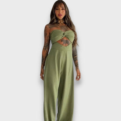 Salome – Jumpsuit mit Cut-out und Rückendetail