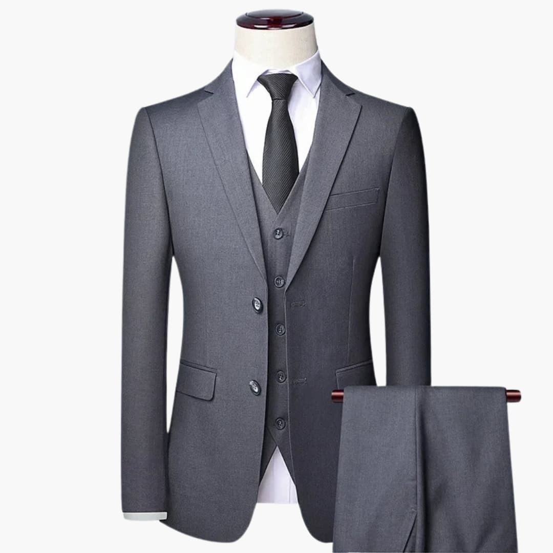 Formeller 3-teiliger Anzug für Herren - Klassischer Stil