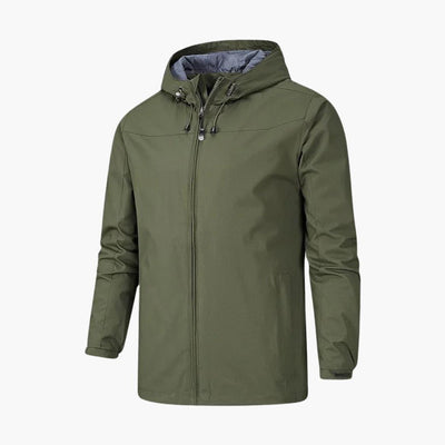 Wasserdichte Regenjacke für Herren mit Atmungsaktivem Material