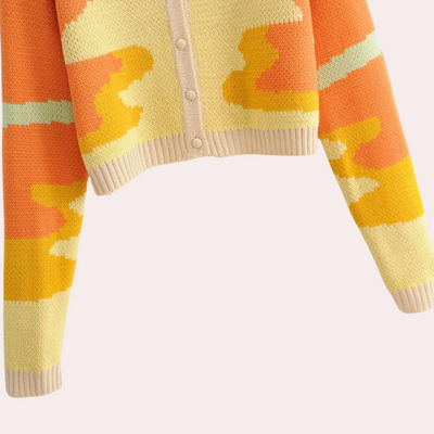 LEONTYNE - Zeitloser Retro-Strickcardigan für Damen