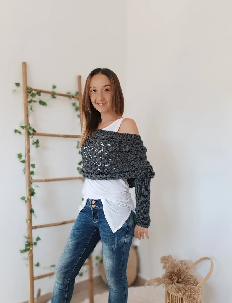 50 % Rabatt | Liliana™ - Bequemer Strickschal [Letzter Tag Rabatt]