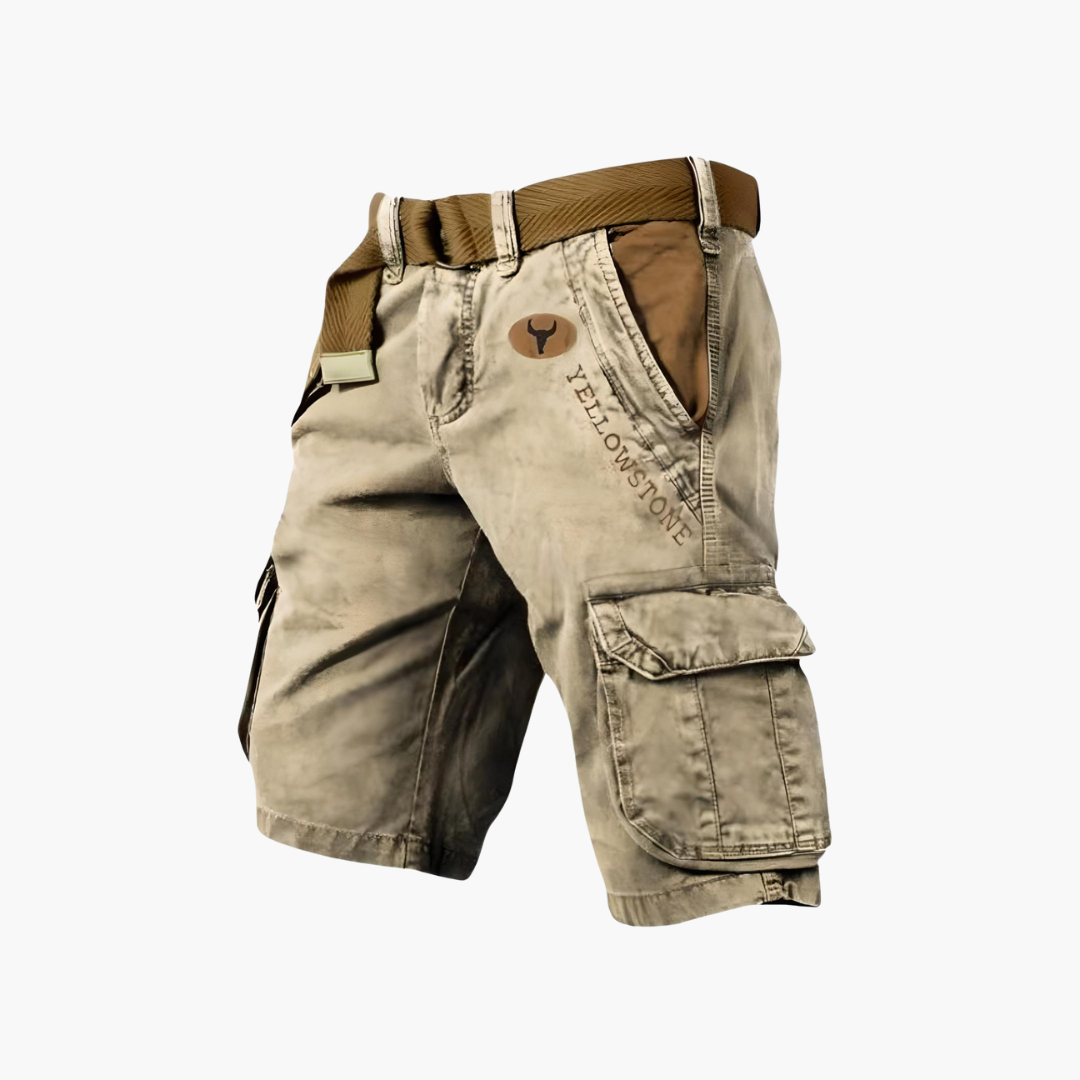 Langarm-Cargohemd mit Taschen für Herren