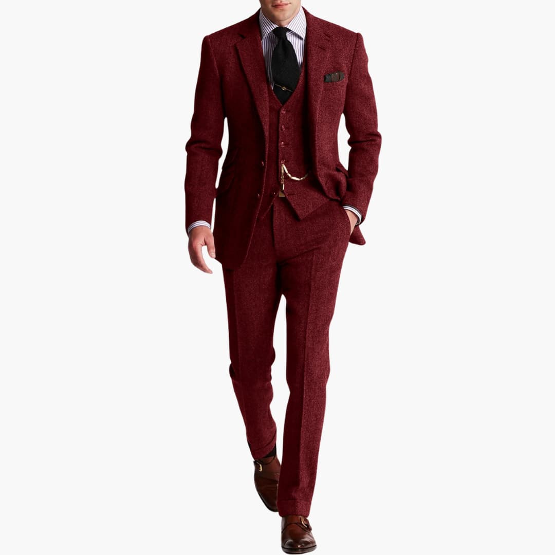 Hochzeitsgast-Anzug - eleganter Stil für Herren mit Weste