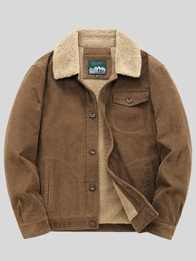 Majestic | Outdoor jacke mit knopfleiste herren warm
