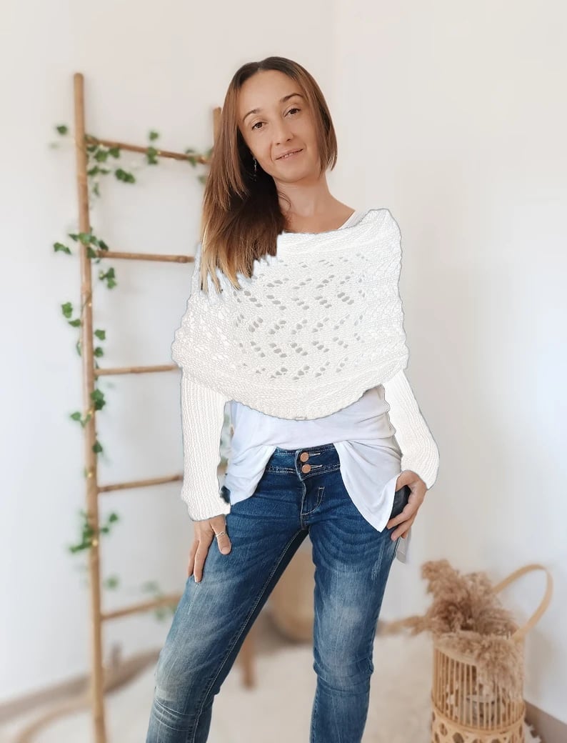 50 % Rabatt | Liliana™ - Bequemer Strickschal [Letzter Tag Rabatt]