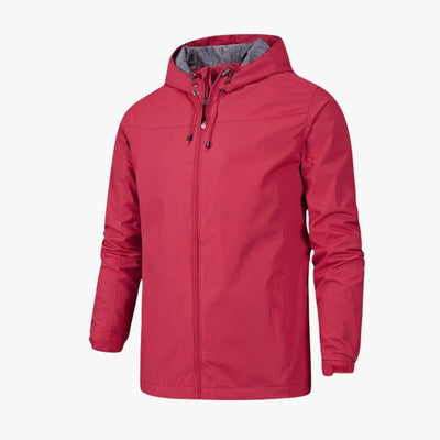 Wasserdichte Regenjacke für Herren mit Atmungsaktivem Material