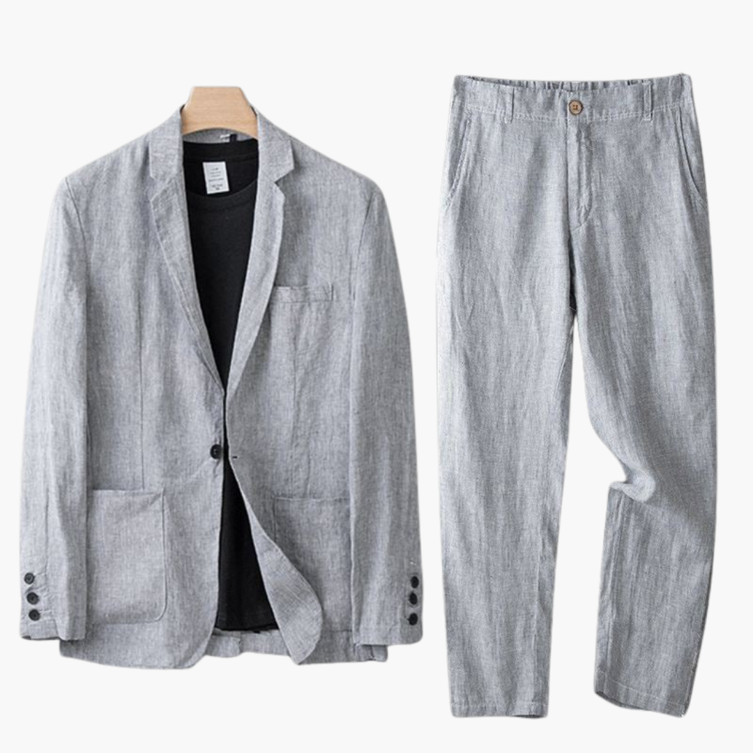 Leichter Sommer Herren Anzug – Sakko mit passender Hose