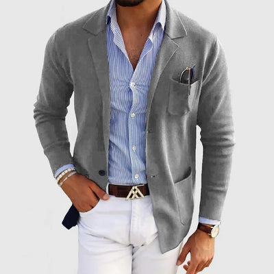 ChillChaser™ Stilvoller Herrenblazer mit lässigen Knopftaschen und Reverskragen