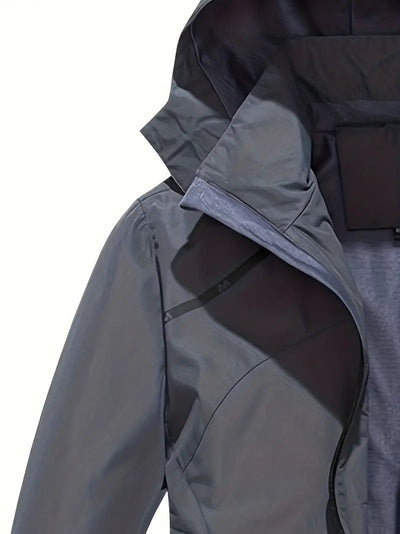 Marcel - Stylische wasserdichte Jacke mit Kapuze für Freizeitkleidung