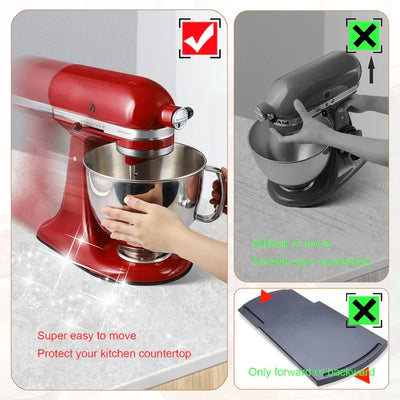 MixerMat™ - Bewegen Sie Ihren Mixer leicht und leise!