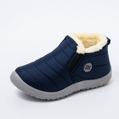 Ebeek™ Winter Weibliche Slip On Flache Freizeitschuhe Wasserdicht