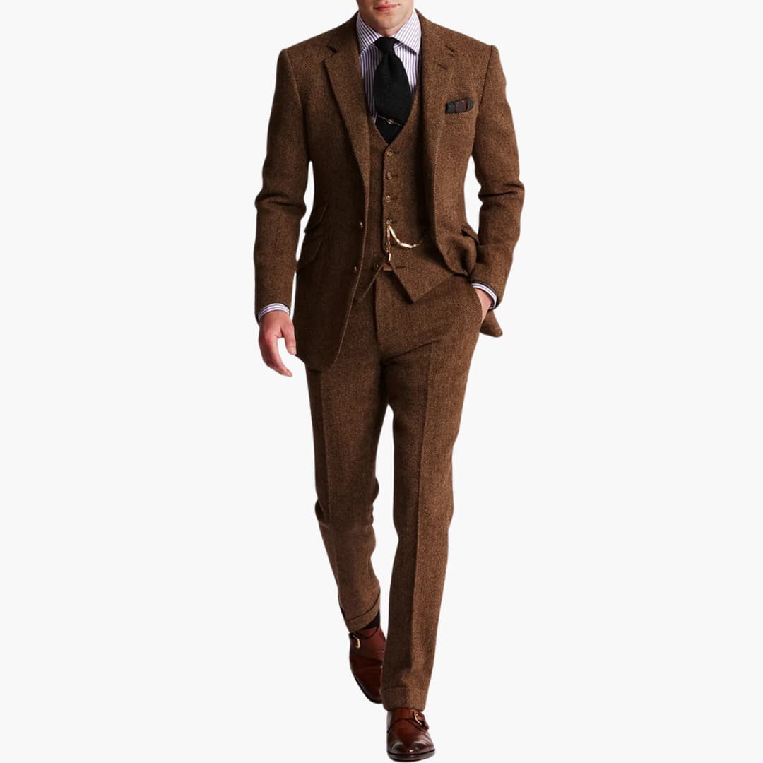 Hochzeitsgast-Anzug - eleganter Stil für Herren mit Weste