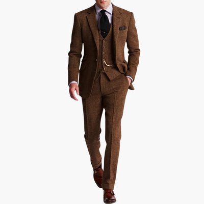 Hochzeitsgast-Anzug - eleganter Stil für Herren mit Weste