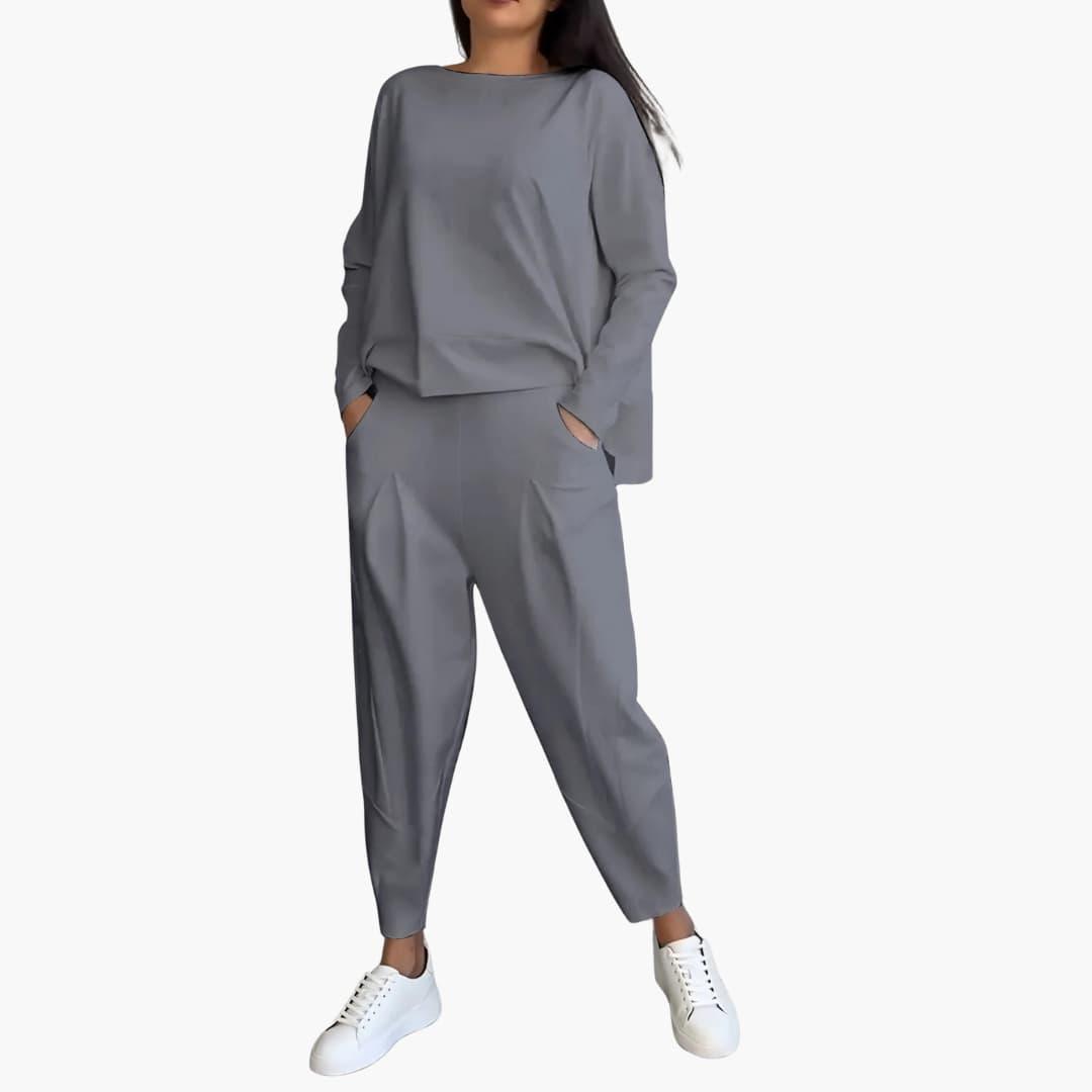 Stilvolles und gemütliches Zweiteiler-Set für Damen