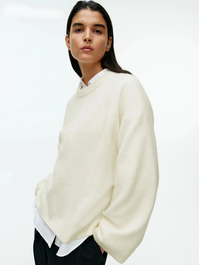 Sofia – Minimalistischer Strickpullover