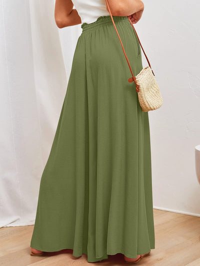 50% RABAT | Wide Style™ | Damen Freizeithosen mit weitem Bein