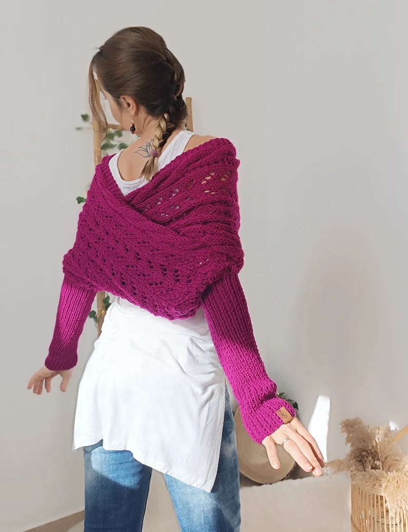 50 % Rabatt | Liliana™ - Bequemer Strickschal [Letzter Tag Rabatt]
