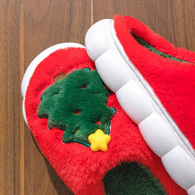 FLUFFMAS™ – Lustige Unisex Weihnachtshausschuhe