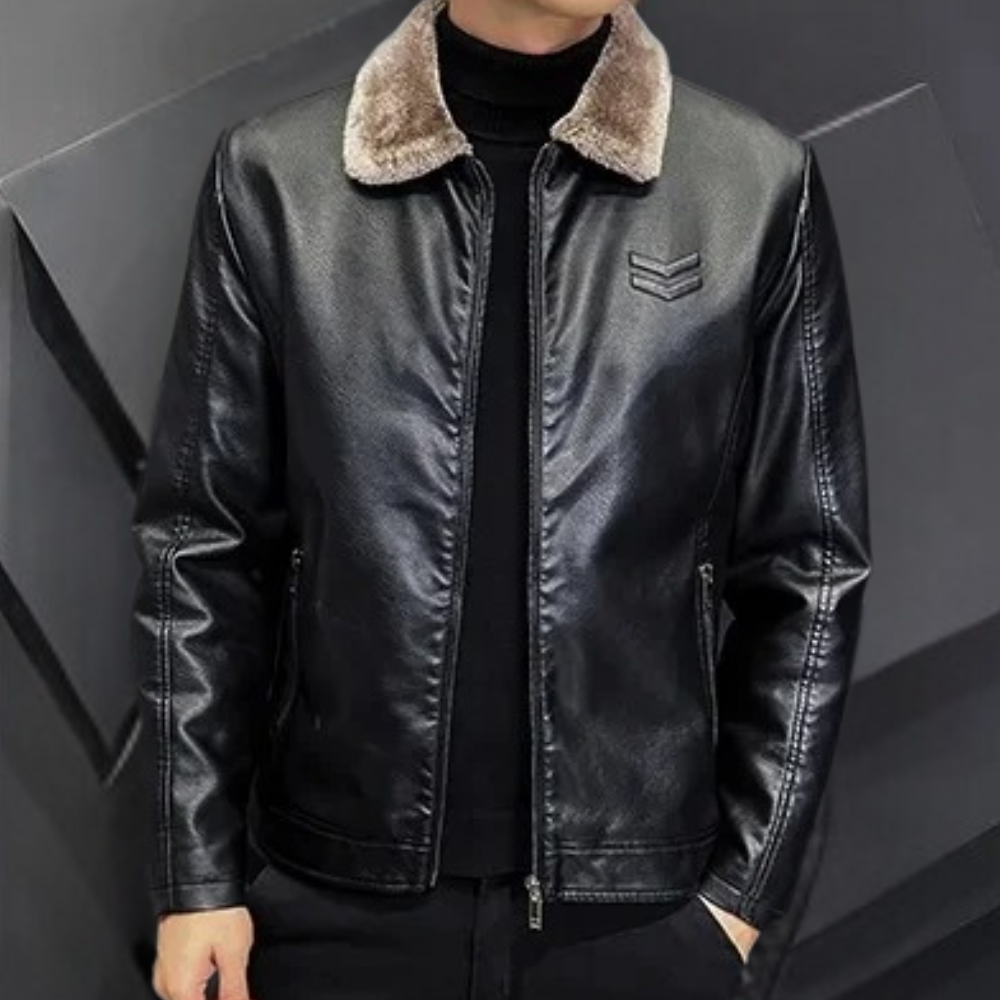 BRYAN - Stilvolle Plüschjacke für Männer