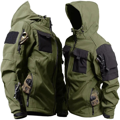HUBERT - Stylische Field Jacket mit verstellbarer Kapuze