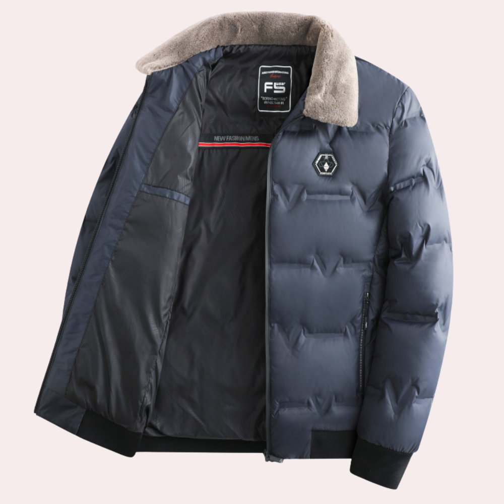 Justin - Stylische und kuschelige Winterjacke für Männer