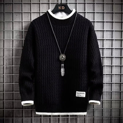 LEROY - Luxuriöser weicher Pullover mit einzigartigem Grobstrick