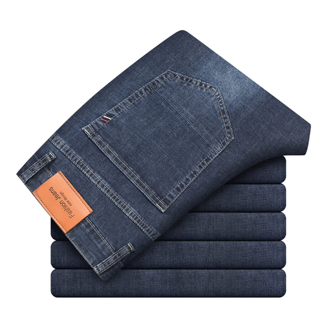 Stylische Straight Fit Jeans für Männer - PACKSTON