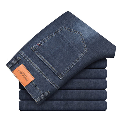 Stylische Straight Fit Jeans für Männer - PACKSTON