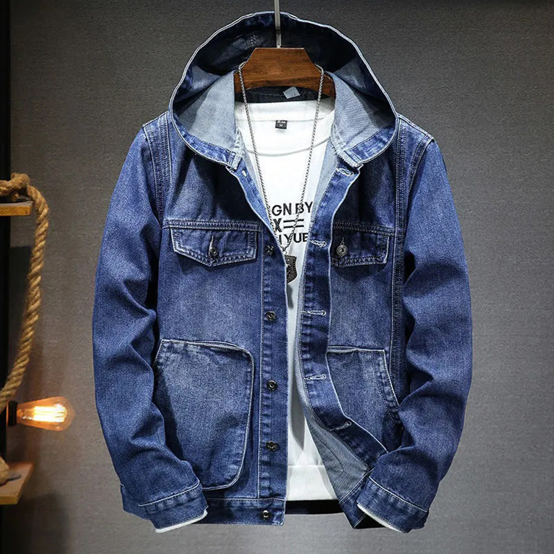 Eddie - Robuste Jacke mit Kapuze für den modernen Mann