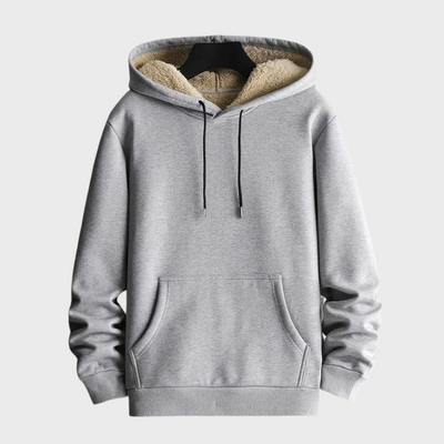 Melle - Bequemer Kapuzenpullover für Männer aus Fleece Douillet