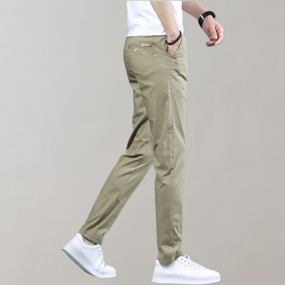 Villum - Chino-Hose mit Stretch und bequemer Taille