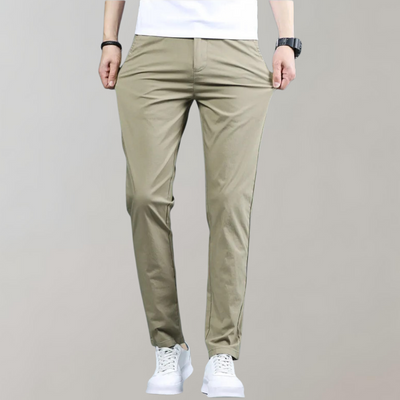 Villum - Chino-Hose mit Stretch und bequemer Taille