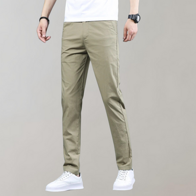 Villum - Chino-Hose mit Stretch und bequemer Taille