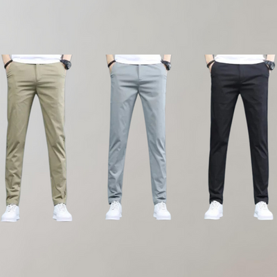 Villum - Chino-Hose mit Stretch und bequemer Taille